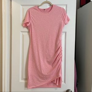 PINK TSHIRT DRESS - MEDIUM